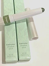 Mally (2) Evercolor Shadow Stick  GREEN     NEW IN BOX  (LOT OF 2)