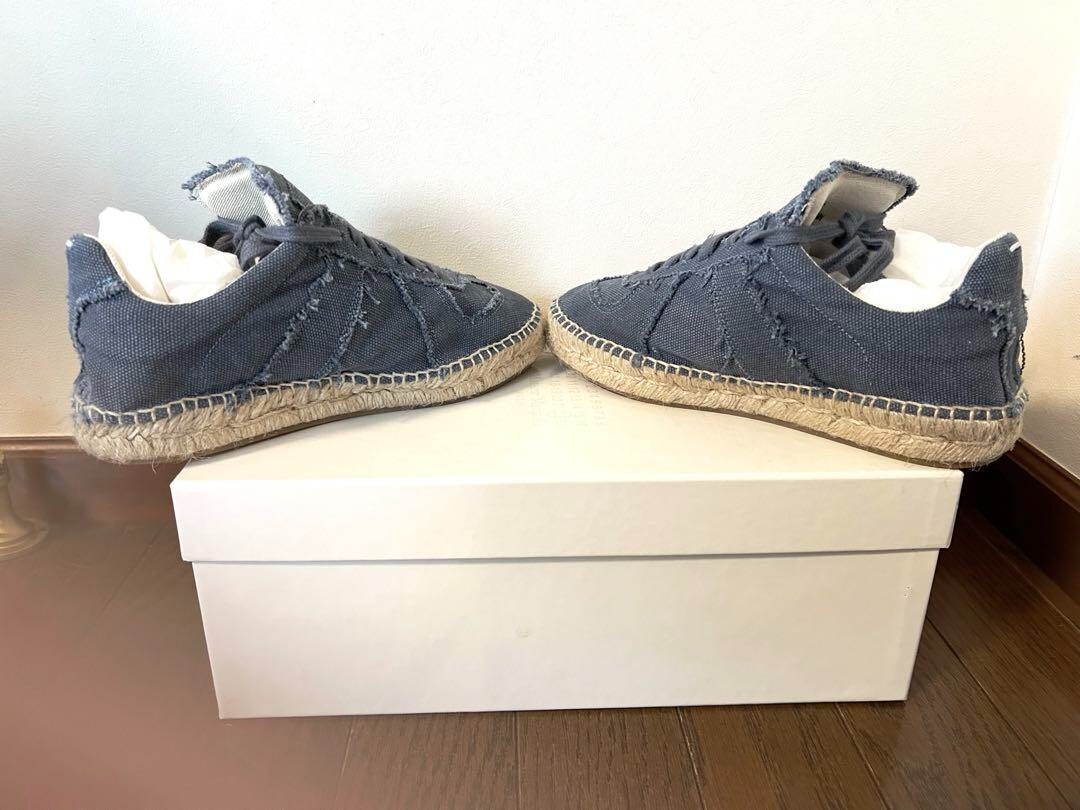 Maison Margiela S58WS0214 Espadrilles Sneakers Shoes 36 Blue