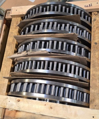 Set of 5 Knorr-Bremse 27.5'' OD 9'' ID 4.25'' Thick Brake Disc Rotor Rail Train