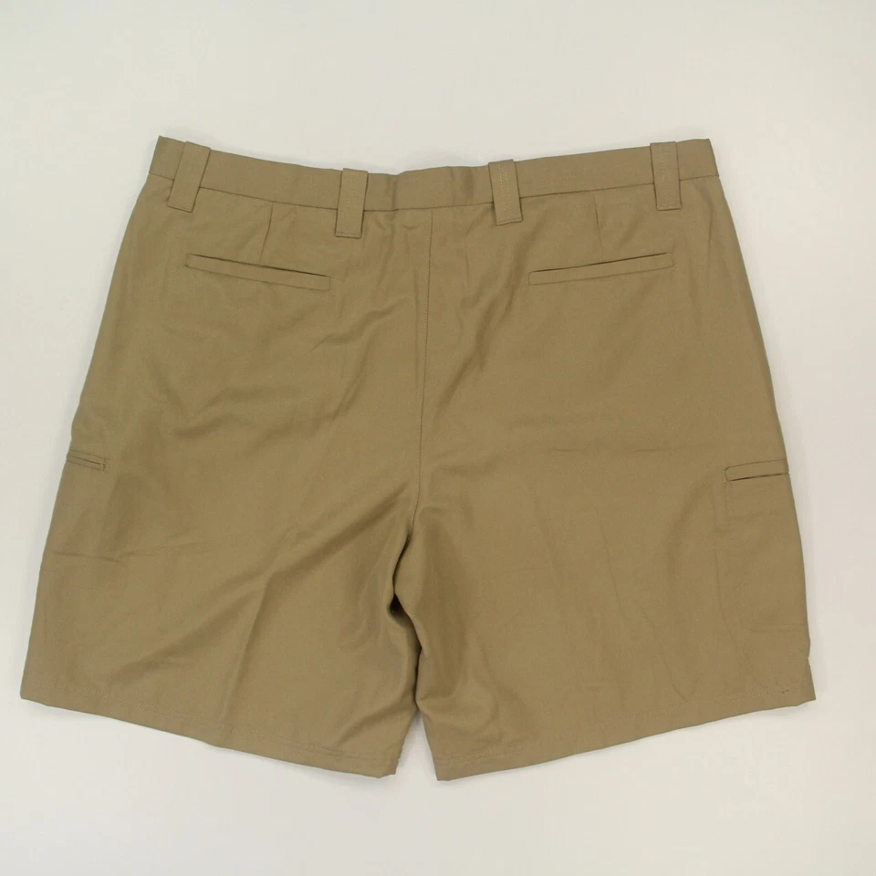 Pantalones cortos chinos de golf David Taylor para hombre talla 44 tostados frente plano Foto 4 de 4