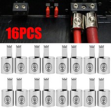 16Pc 1/0 Gauge to 4 Gauge Wire Reducer Power/Ground Amp Input Reducer Connection