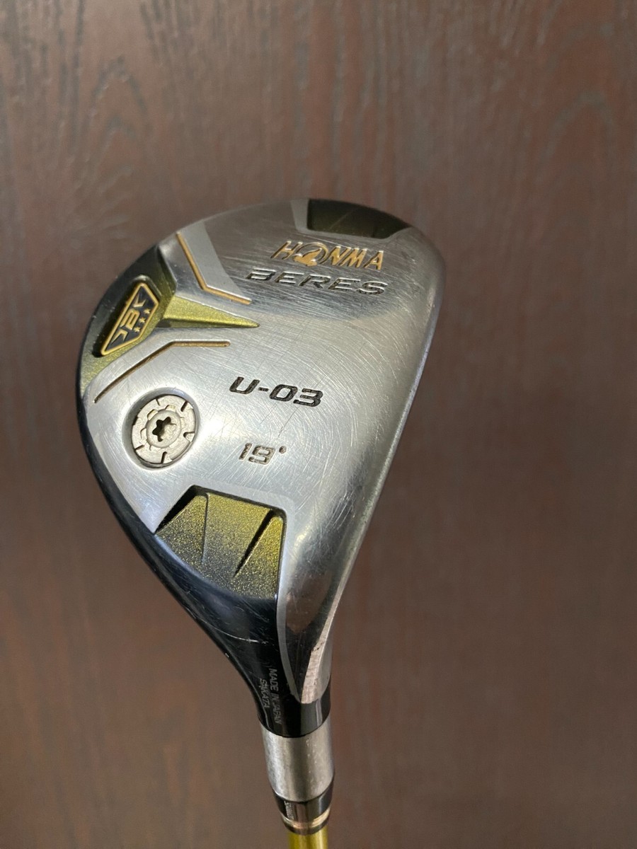 HONMA Beres U-03 19 RH 3 STAR 49 Graphite Reg Shaft | eBay