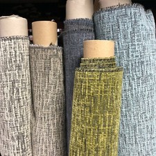 Textured Chenille Fabric For Upholstery & Curtains Quality Fabric Per Metre