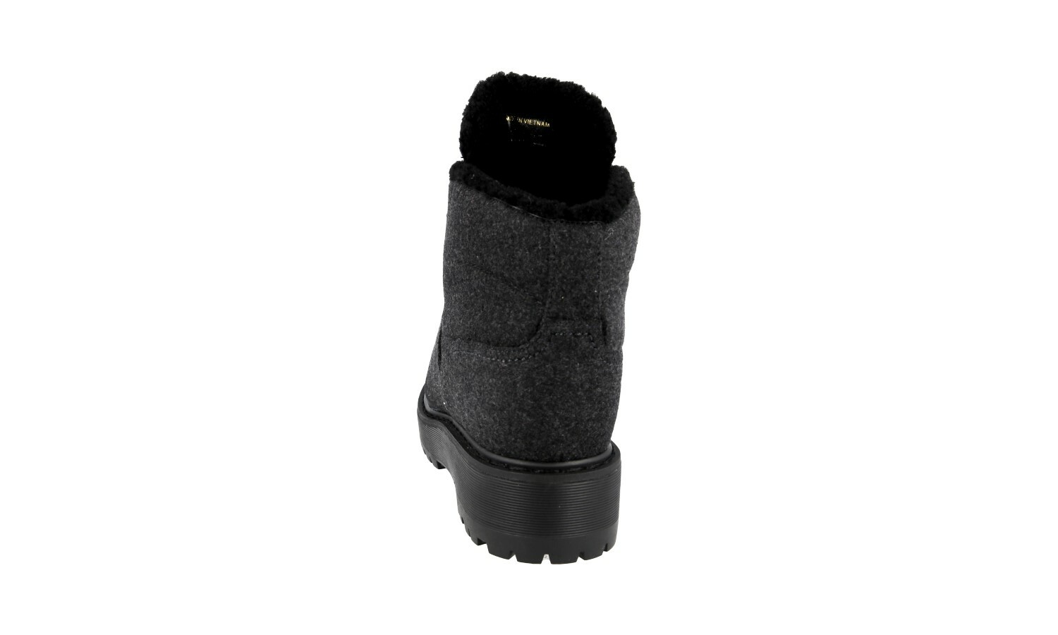AUTH LUXURY PRADA HALF-BOOT SHOES 3T5920 GREY FUR LINED 40,5 41 UK 7.5 image 4