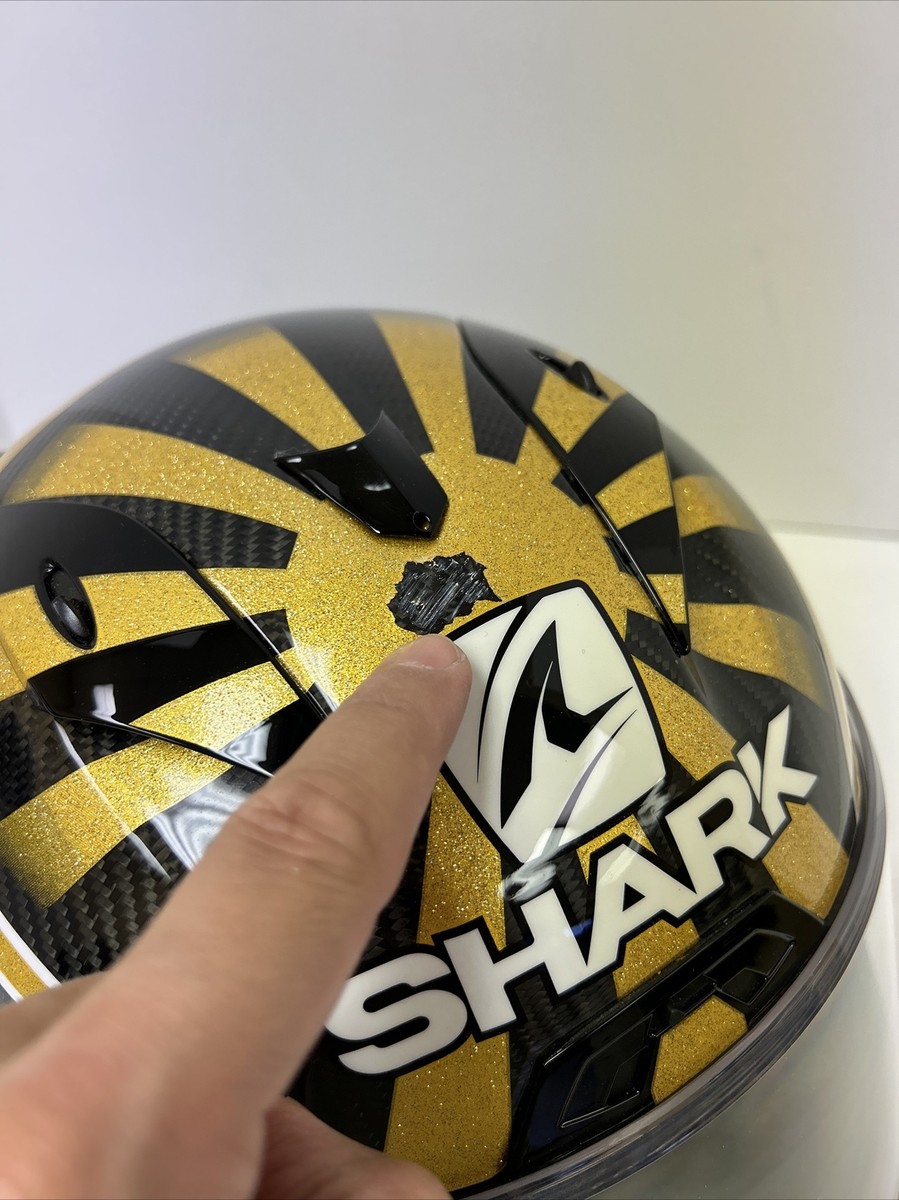 ガラタサライ 02/03 gold サード M-TECH umbro 当時物 Shark Race R Pro Carbon Zarco Helmet Black/Gold Small | eBay