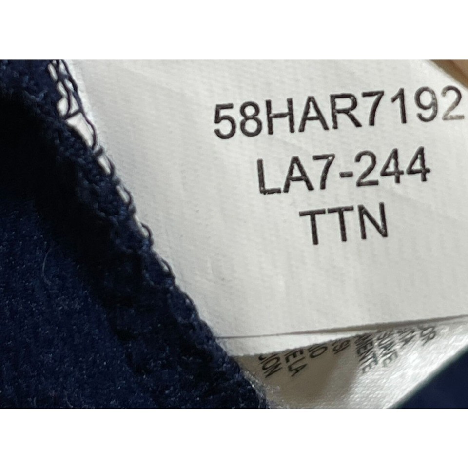 NFL Track Jacket Chest Spell Out Tennessee Titans Blue White Size XL