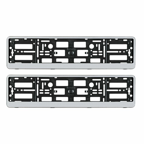 2 X Silver Number Plate Surrounds Holder Frame For Amg Brabus Mercedes Benz Car Ebay 2 X Silver Number Plate Surrounds Holder Frame For Amg Brabus Mercedes Benz Car Ebay