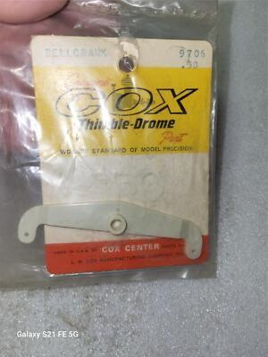 NOS Cox Tether Plane Skyraider Bellcrank #9706