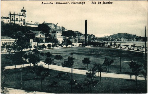 CPA Brésil – Rio De Janeiro – Carte Postale Ancienne – Noir Et Blanc – Rare