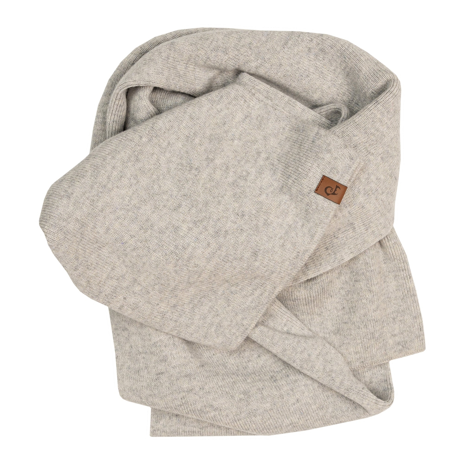 Women's Knit Scarf Cashmere Blend image 2