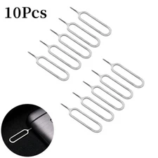 10 Sim Card Eject Pin Tray Remover Key Tool for iPhone iPad Samsung Tablet
