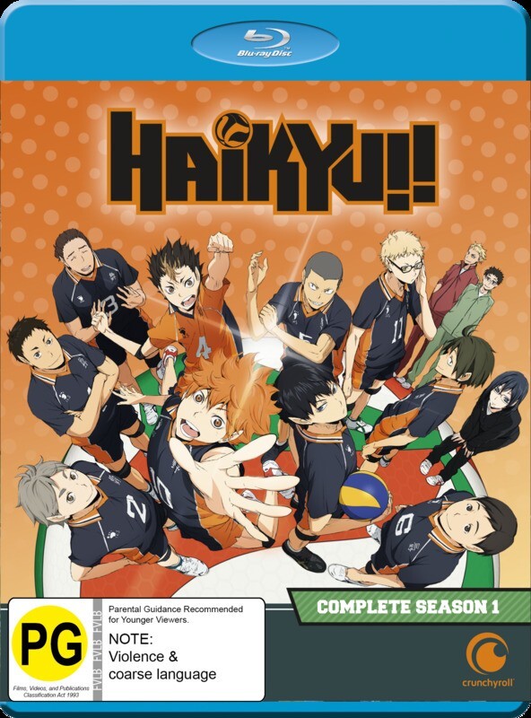 HAIKYU!! COMPLETE SEASON 1 [NON-USA FORMAT REGION B] (BLU-RAY) | eBay