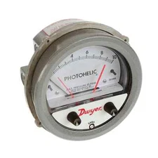 Dwyer 3010MR Photohelic Differential Pressure Switch Gauge P/N 102915-00