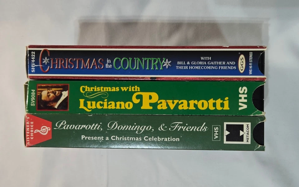 Piano Gospel Country Music 6 VHS Christmas Pavarotti Roger Williams Swing Music - Image 3 of 4