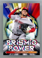 2021 Topps Chrome Luis Castillo Prismic Power #Pp-14