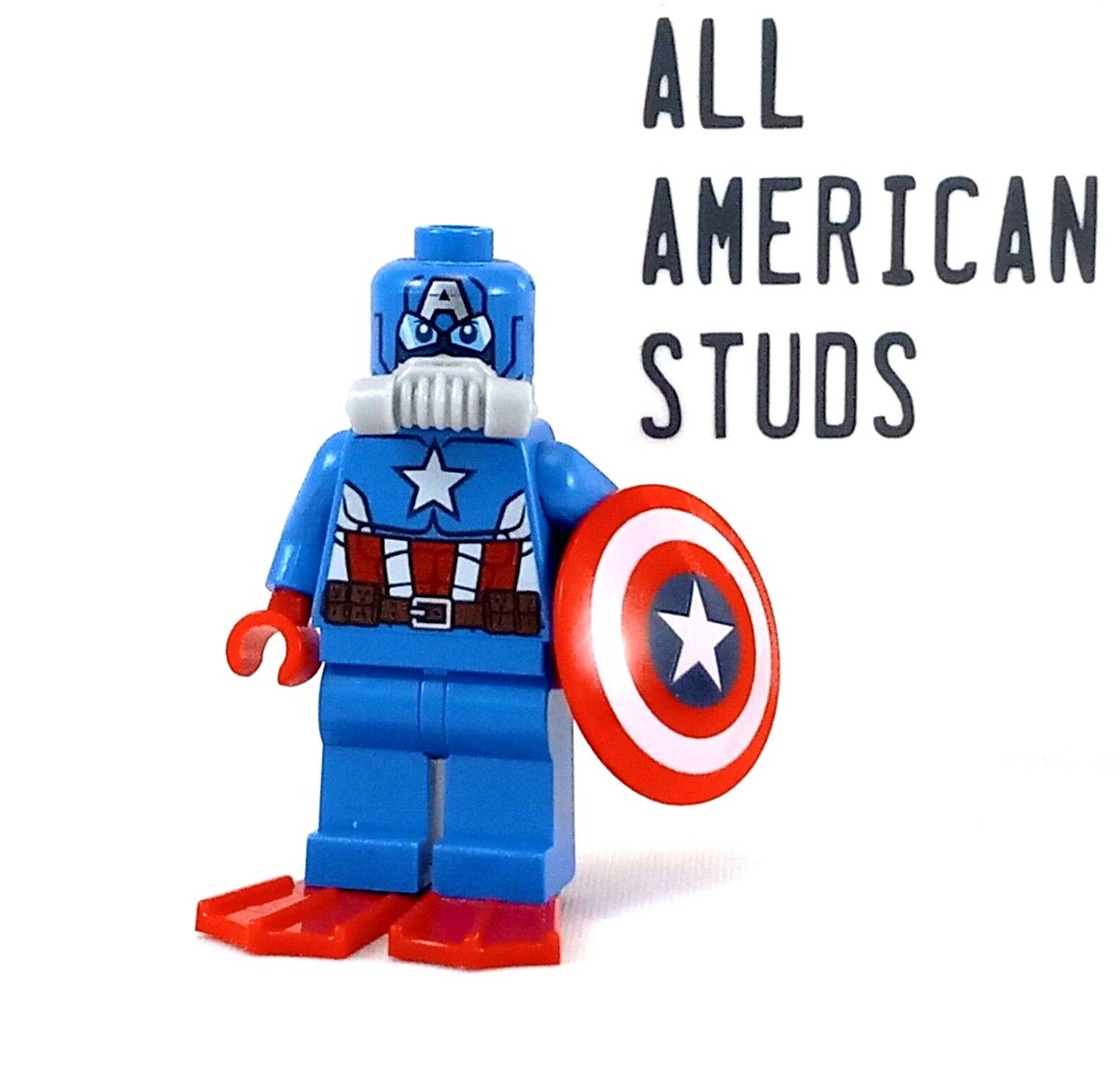 LEGO Marvel Scuba Captain America Minifigure in 2016 Avengers set