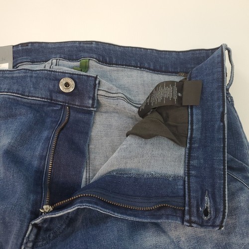 Jeans G-Star Raw Rackam 3D skinny fit super elasticizzato in vernice estrema uomo 38x34 - Foto 13 di 24