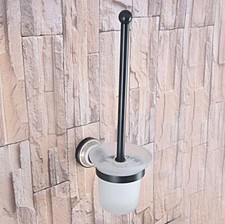 Oil Rubbed Bronze Bathroom Accessories Wall Mounted Bathroom Toilet Brush Holder