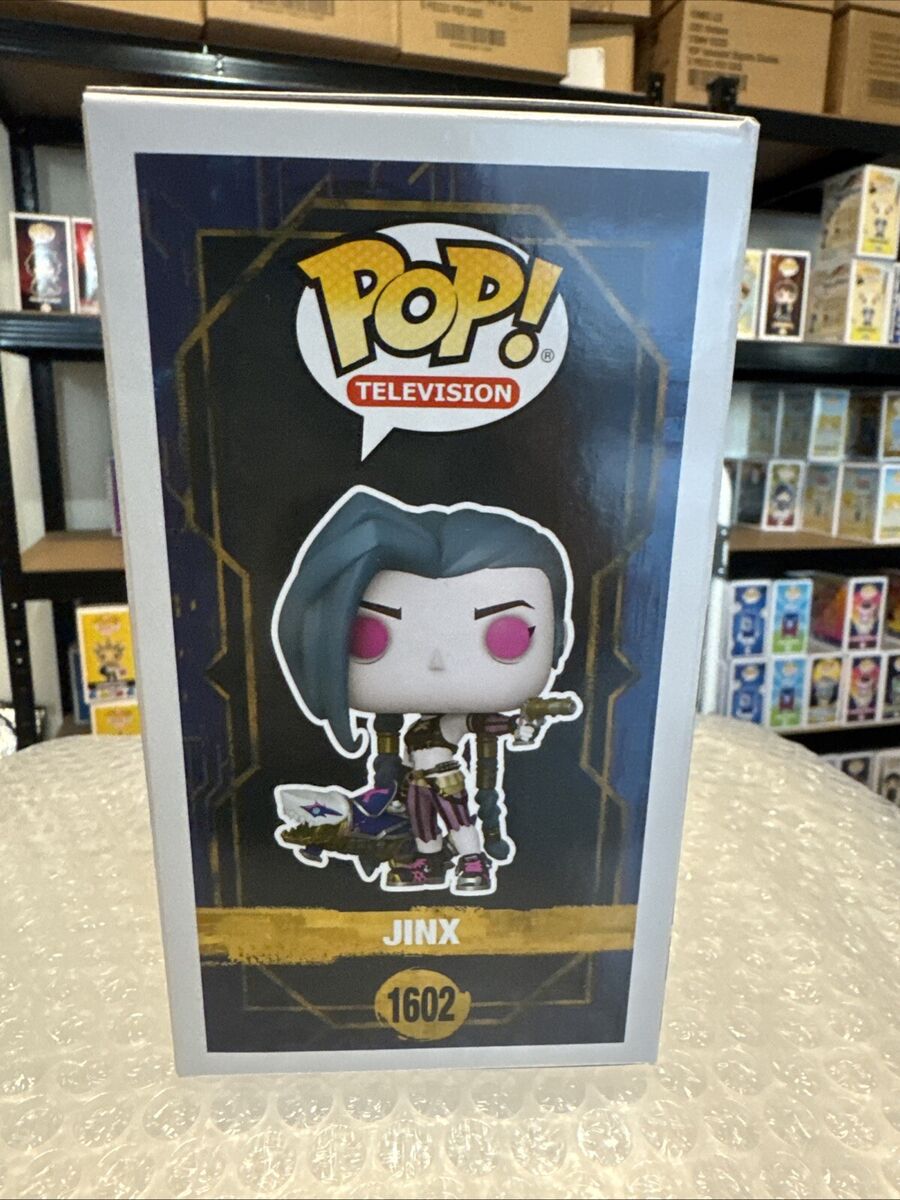 Funko Pop! TV: Arcane League of Legends - Jinx #1602 w Funko Pop! TV: Arcane League of Legends - Jinx #1602 w