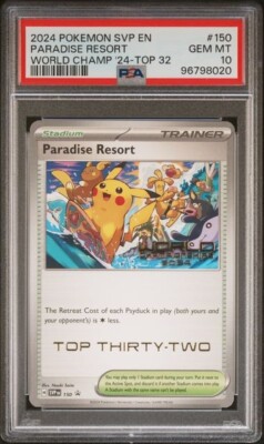 wcs2024 パラダイスリゾート 2024 Pokemon World Championships TOP THIRTY-TWO Paradise