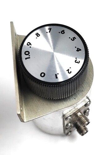 Lot of 4 Narda AS-SMA-2.5-1 Variable Step Attenuator 0-1dB DC-2.5GHz 2W .1 Step