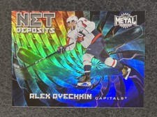 2020-21 Skybox Metal Universe Net Deposits #ND-14 Alex Ovechkin Capitals 🏒