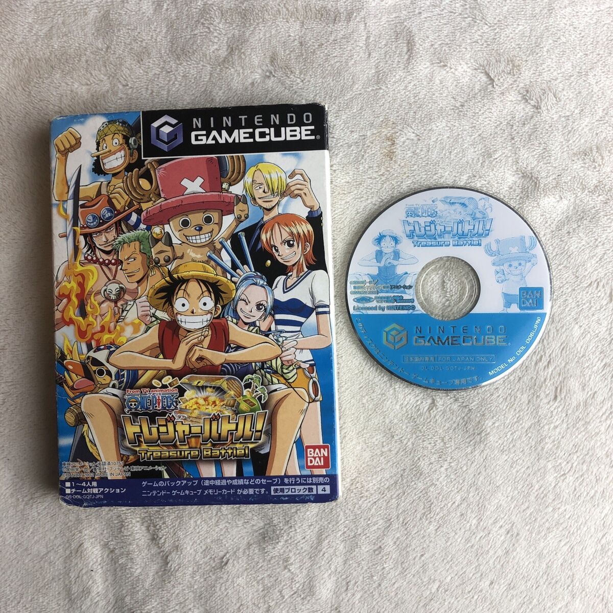 One Piece: Pirates' Carnival (Nintendo GameCube, 2006) for sale