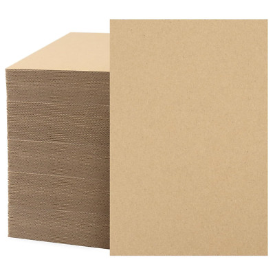 Cardboard Corrugated Pads Inserts Filler 8.5x11 12.25 9x12 100-Pack 200-Pack