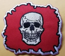Embroidered Battletech Gray Death Legion Patch approx 3x3.25"