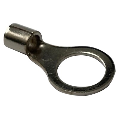 High Temperature 100 Pcs Terminal Connectors 12-10 AWG Gauge 3/8'' Ring - USA