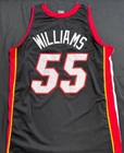 Jason Williams White Chocolate Signed Miami Heat Black Jersey Black Auto JSA
