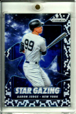 Aaron Judge 2020 Panini Prizm Star Gazing # SG-9 Snake Skin D # 37/50 Yankees