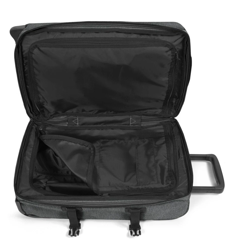 EASTPAK Tranverz S Reisetasche Trolley Tasche Black Denim schwarz grau Neu - Bild 4 von 4