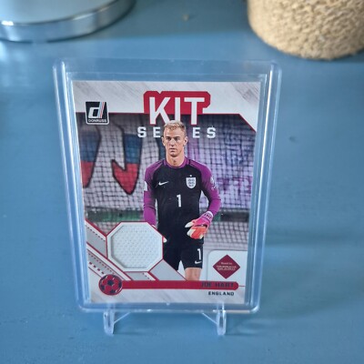 Joe Hart England Manchester City Panini Donruss Kit Series Matchworn Patch 21-22