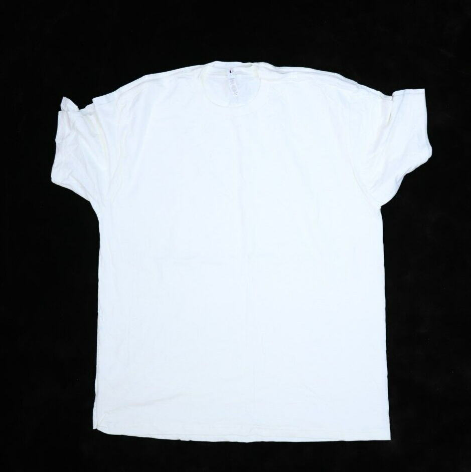Ideal T Next Level Blank Plain Short Sleeve White Adult T-Shirts