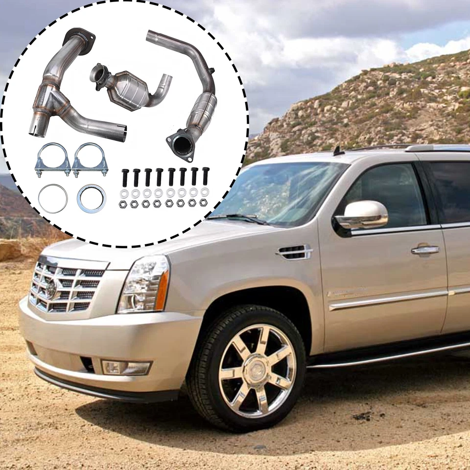 Convertidor catalítico de 6,2 L apto para Cadillac Escalade GMC Yukon 2007 2008 2009 2010 Foto 3 de 4