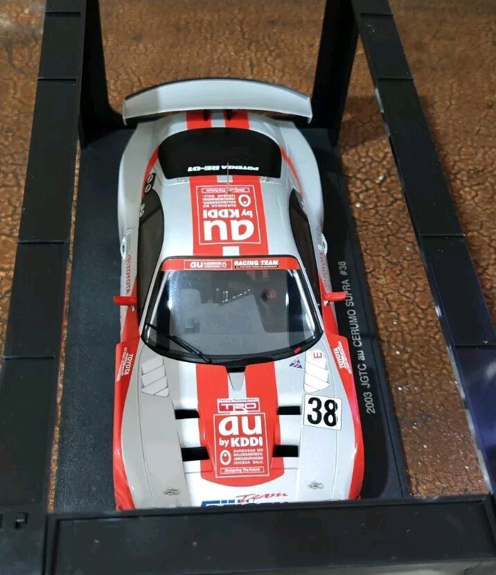 AUTOart 1:18 Toyota Supra 2003 JGTC au CERUMO SUPRA #38 | eBay