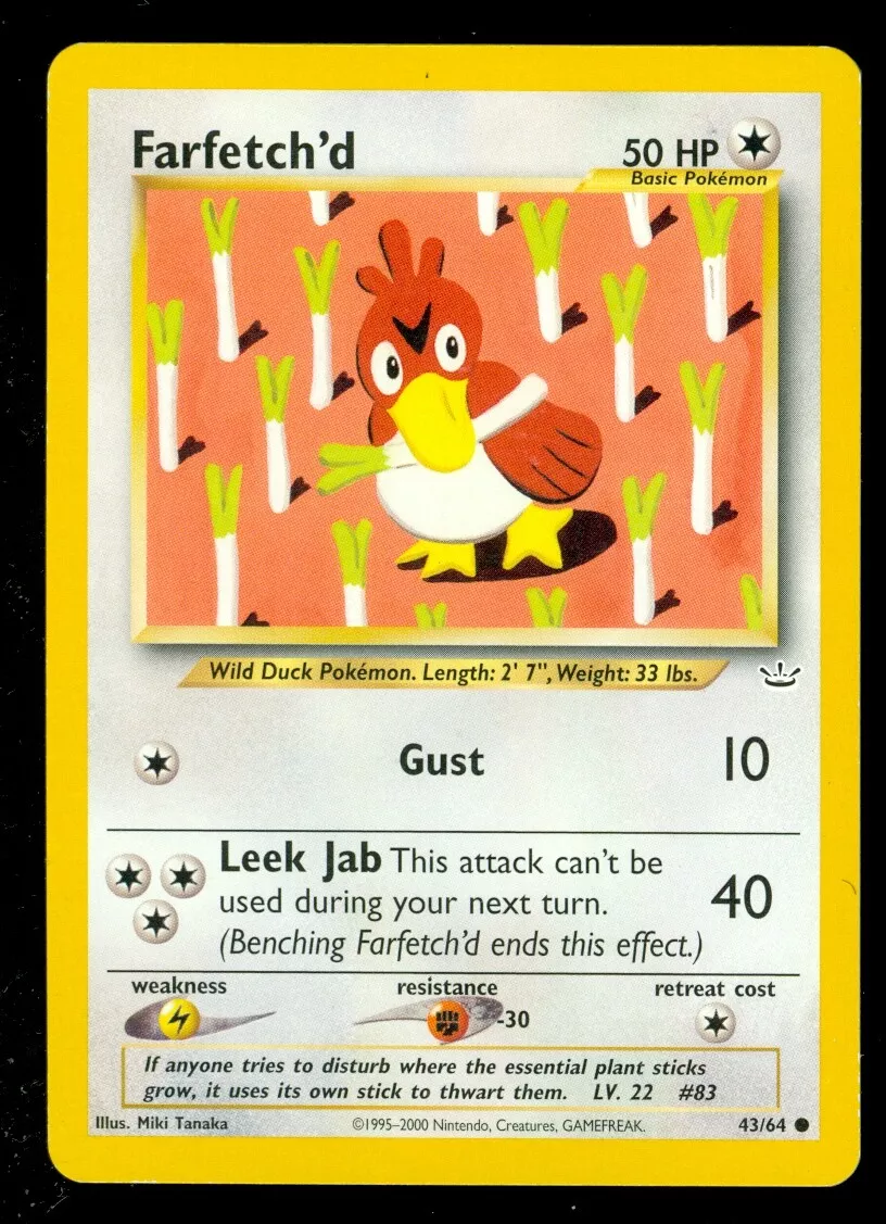 Pokémon of the Week - Farfetch'd