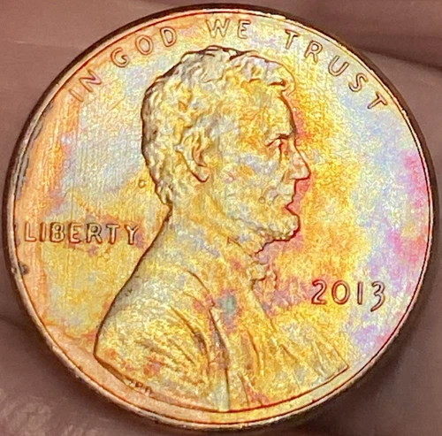 2013-P Lincoln Shield Cent — photo from the most recent tracked eBay sale