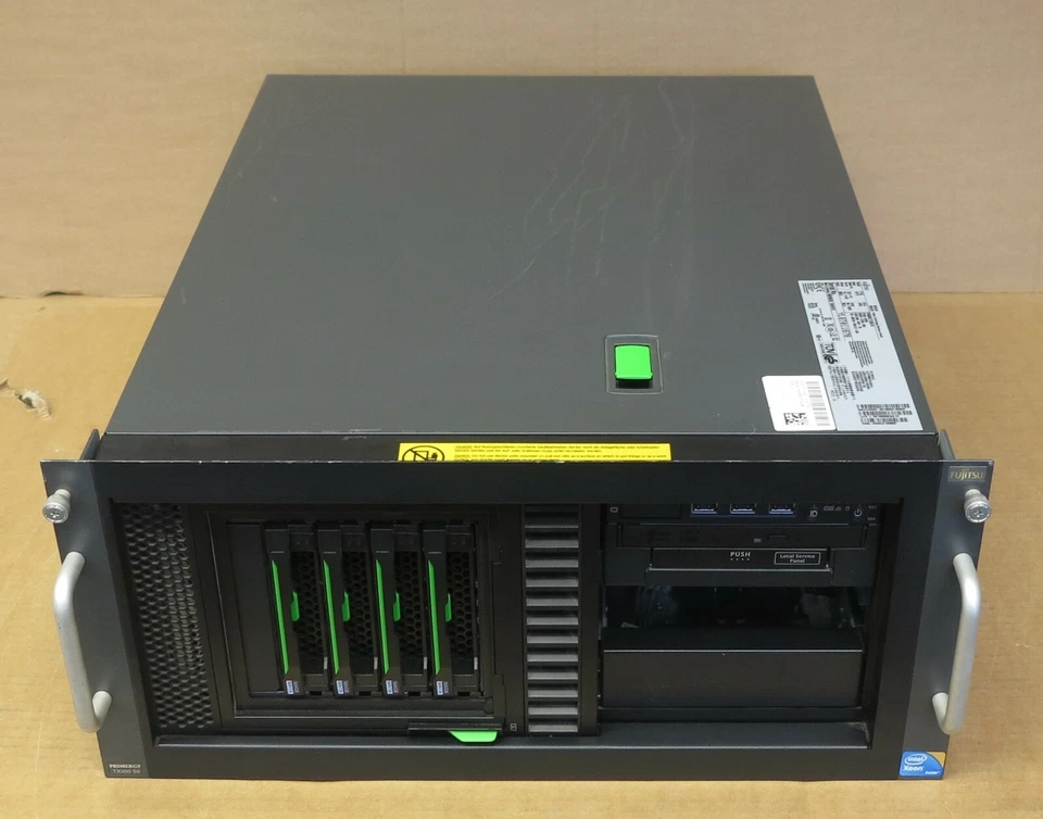 Fujitsu Primergy TX200 S6 1x E5620 2,4GHz 8GB Ram 4x 3,5" SATA RAID Server 5HE - Bild 3 von 4