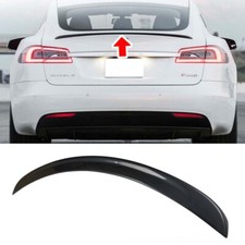 Unpainted For Tesla Model S 4DR Sedan OE Type Rear Trunk Spoiler 85D 70D 2025