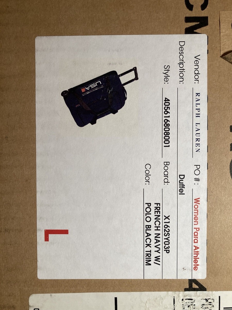 Brand New Ralph Lauren Olympic/Paralympic Roller luggage | eBay