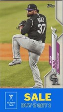 2020 Topps Update #U-151 Jairo Diaz