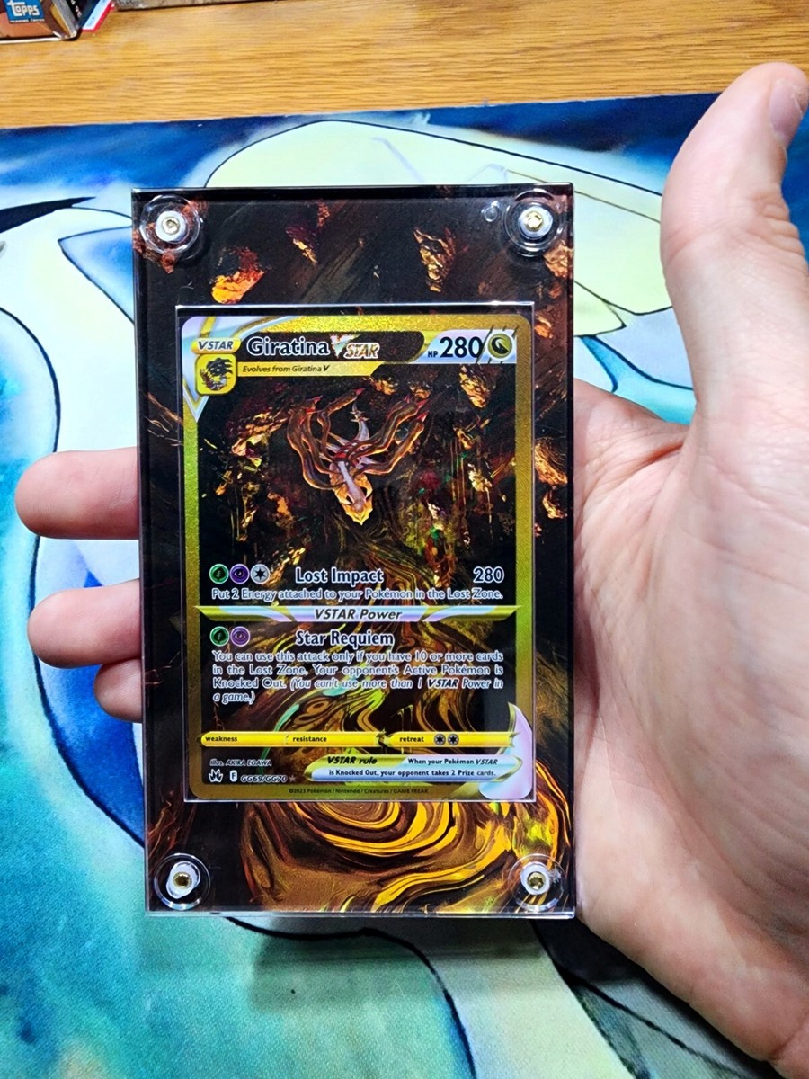 Pokemon Giratina VSTAR GG69 Crown Zenith Promo Alt Art Extended