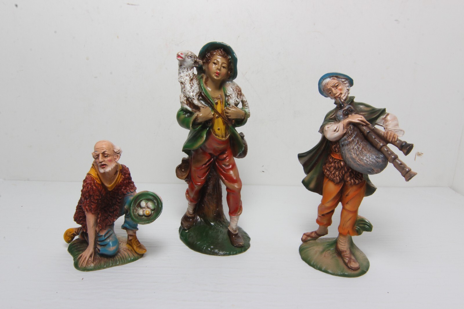 Vintage Fontanini Nativity Set Figurines Lot Various Mixed