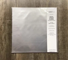 The Paper Studio 12x12 Strap Hinge Scrapbook Album Slip On Refill Sleeves🇺🇸