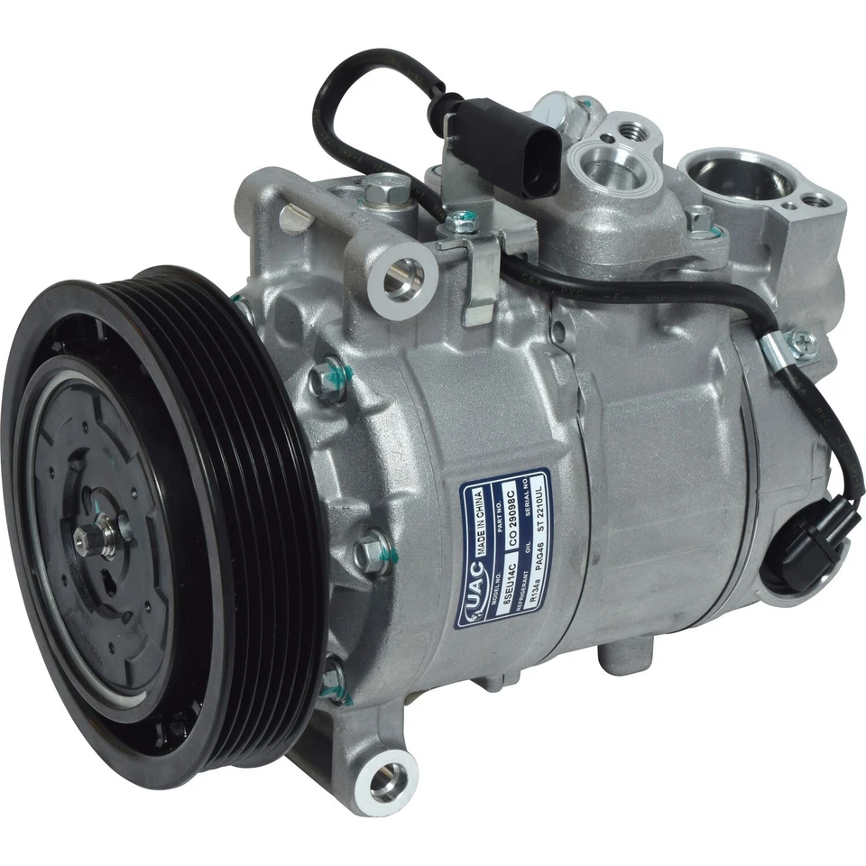 Compressor UAC A/C para 2010-2012 Audi S4 - Imagem 2 de 3