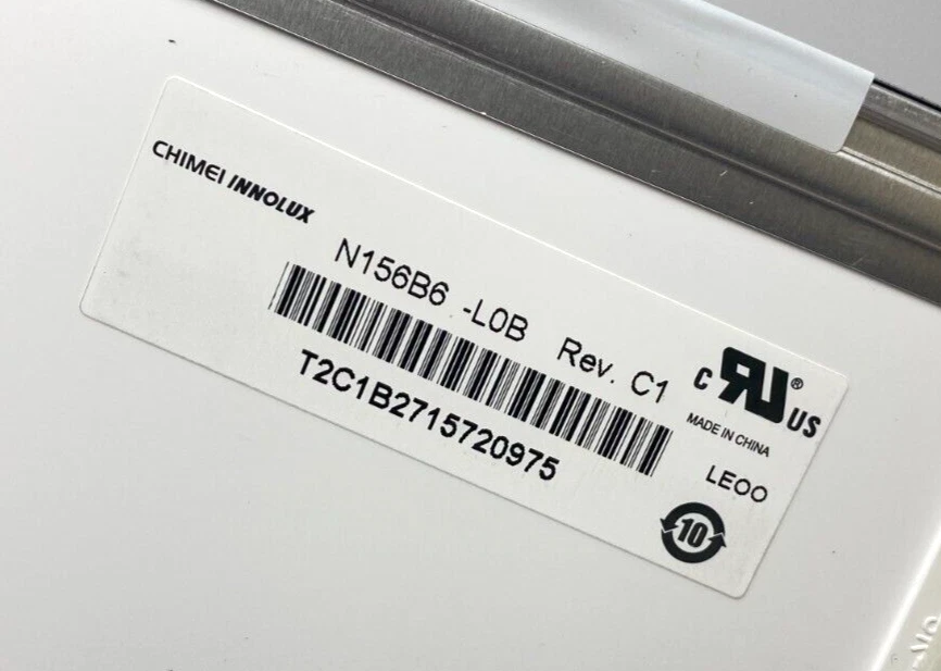 ChiMei INNOLUX 15.6" LED PANTALLA LCD N156B6-L0B | 1366 x 768 | BRILLANTE - GRADO B Foto 3 de 3