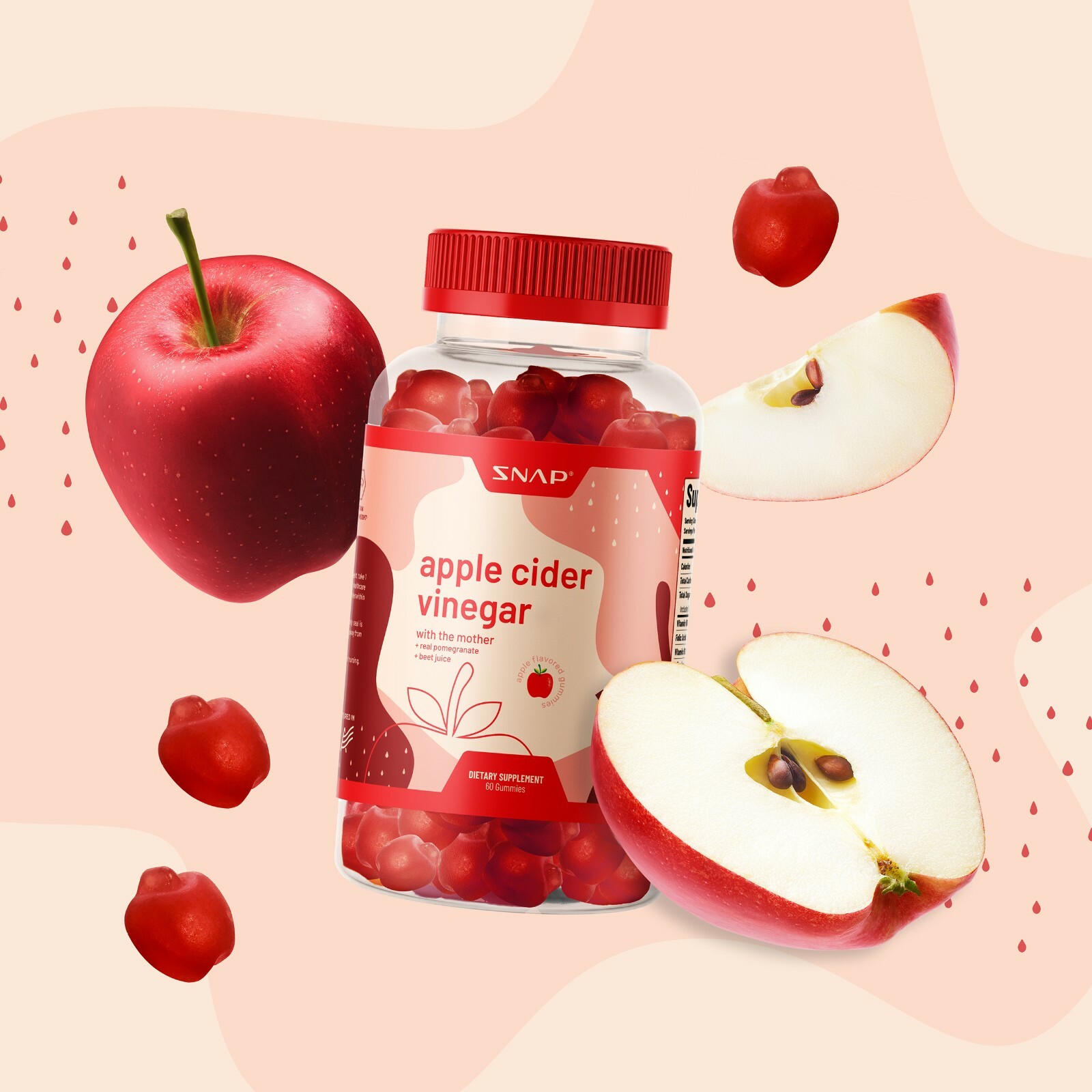 Apple Cider Vinegar Chews, Appetite Suppressant, Weight Loss, Detox 60 Gummies eBay