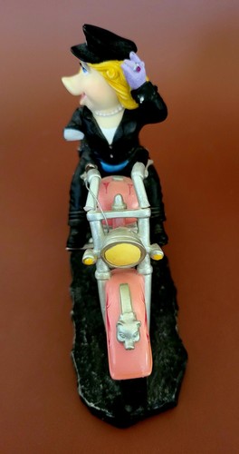 Rare Disney Miss Piggy "Moi Motorcycle" Limited Edition #3361A Plus Paris Mug - Picture 5 of 7